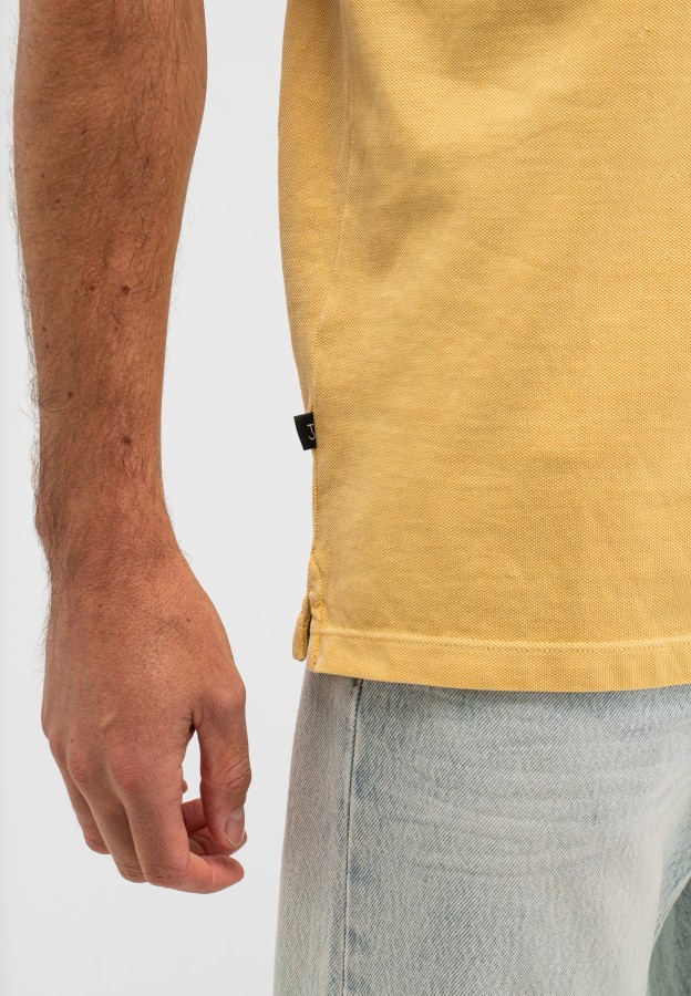 Afbeelding van M2512014 Austin Yellow - Army Pique - Polo - Butcher of Blue